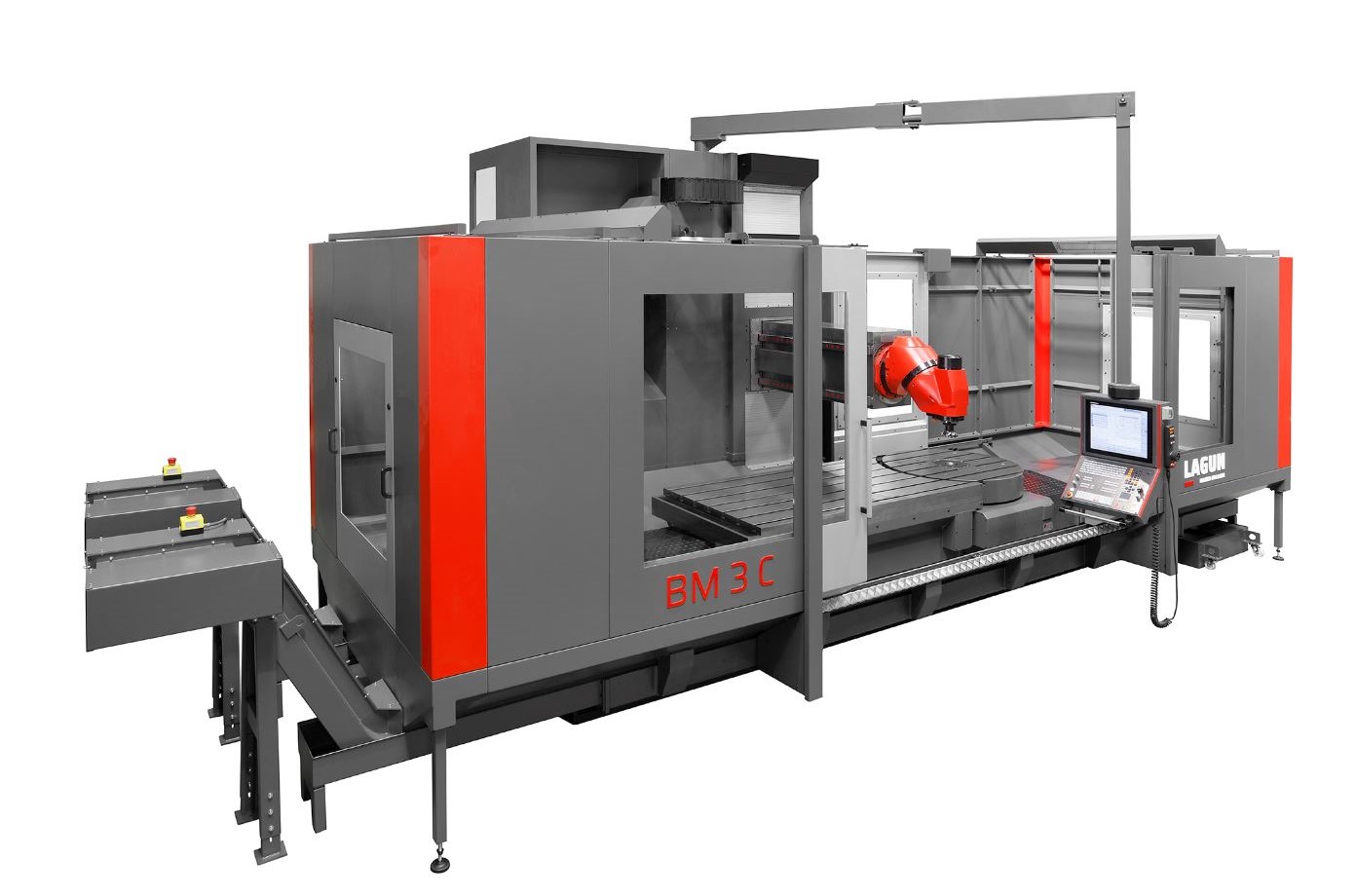 Bed type milling machines BM C - Bed type milling machine with integrated rotary table